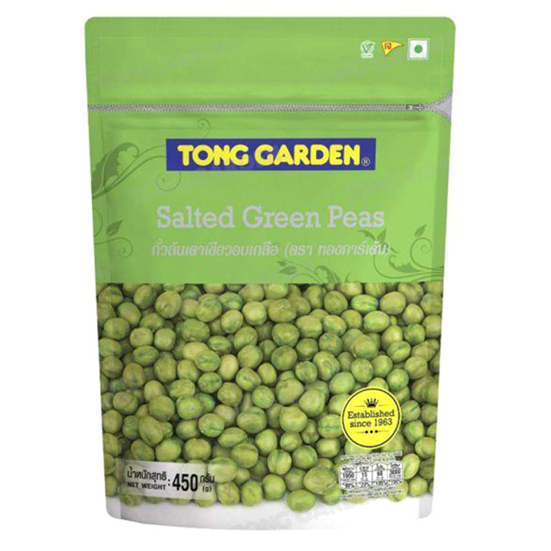 SALTED GREEN PEAS 450GM- TONG GARDEN